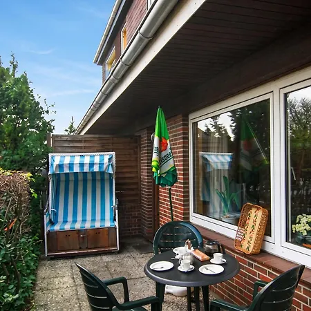 Charming In Westerland-sylt, 35 M², Garden Lägenhet